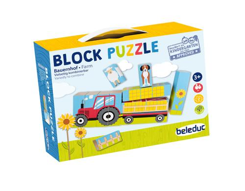 Blockpuzzle Bauernhof 