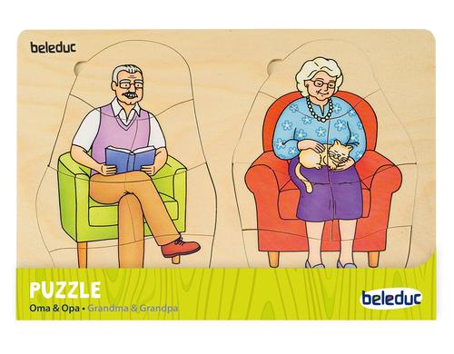 Lagen Puzzle Oma und Opa 