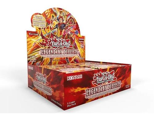 Yu-Gi-Oh! Legendary D.: Soulburning Volcano Booster Display DEUTSCH