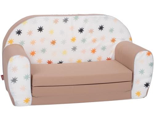 Kindersofa Pastell stars 