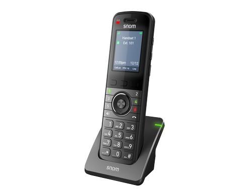 Snom M55 Handset mit Ladeschale+Grtelclip IP-DECT Handset passend zu M500