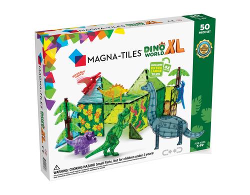 Magna-Tiles Dino World XL Set 50-teilig 