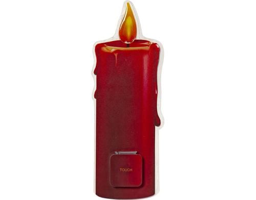 Star Trading Indoor Deco Windo IP20, Warmweiss, Rot