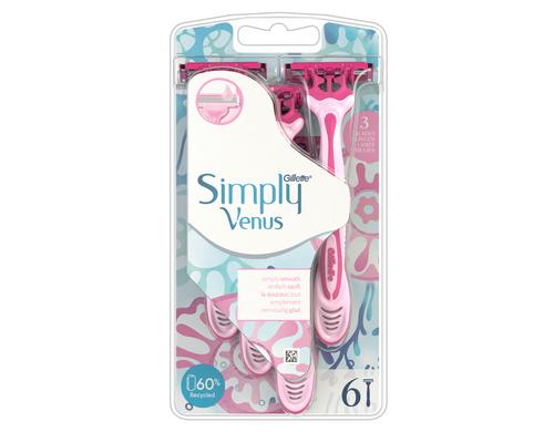 Gillette Simply Venus 3 4+2 6 Stck