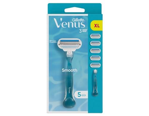 Gillette Venus Smooth Systemklingen 5er + Handstck