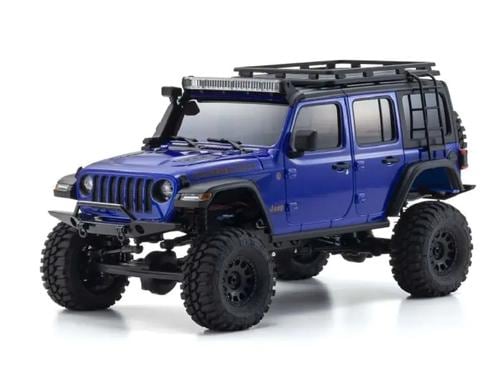 Kyosho Mini-Z MX-01 Jeep Wrangler Rubicon Blue Metalic