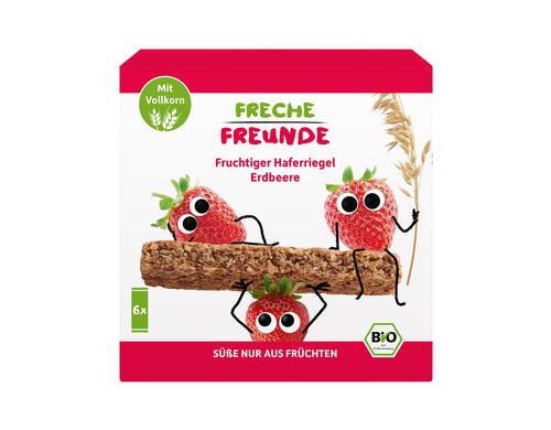 Freche Freunde Haferriegel Erdbeere Pack 6 x 30g