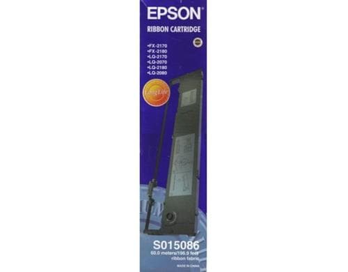 Farbband Epson S015086 schwarz 8 Mio Zeichen