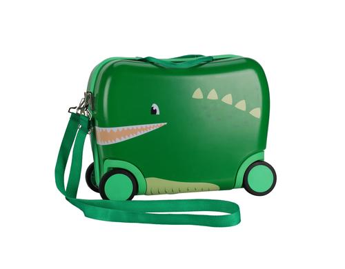 KOOR Kinderkoffer Dinosaurier 41x22x33cmt, ABS, grn