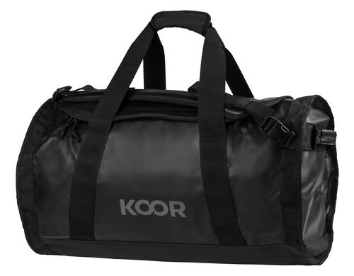 KOOR Dufflebag 50L schwarz Rpet, schwarz