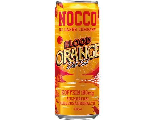 NOCCO BCAA Blood Orange Del Sol 330ml, Einzeldose