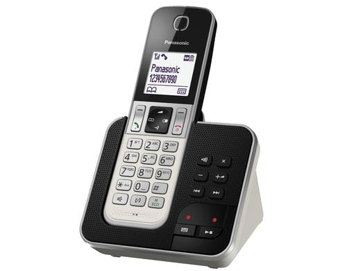 Panasonic KX-TGD320SLW analog, mit AB