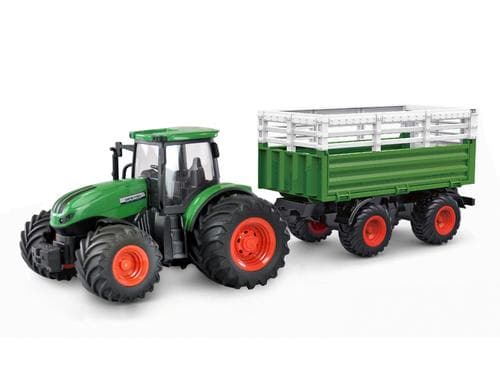 Amewi Toy Traktor mit Viehtransporter 1:24, RTR