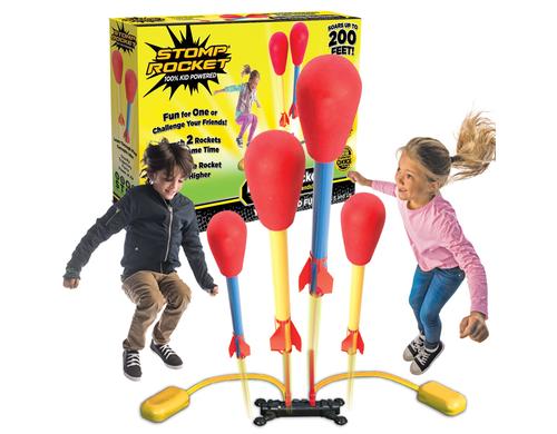 Stomp Rocket  Duell ab 6 Jahren, 4 Raketen,