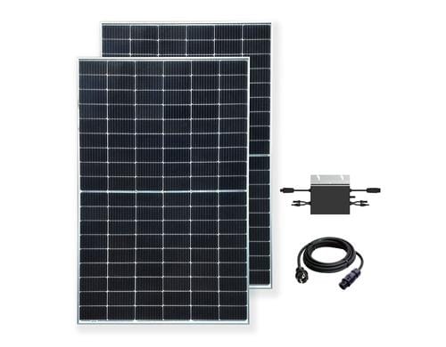 Technaxx Solar Balkonkraftwerk 800W TX-241 HM-800, fr 2x 410 W Modul Monokristallin