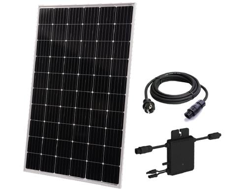 Technaxx Solar Balkonkraftwerk 300W TX-212 HM-300, fr 1x 325 W Modul Monokristallin