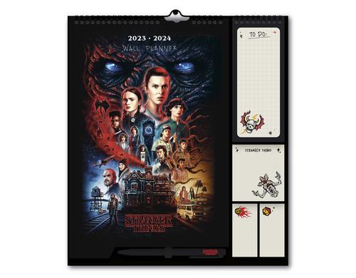 Wochenplaner Utens Disney Stranger Things 30x34 cm 2024