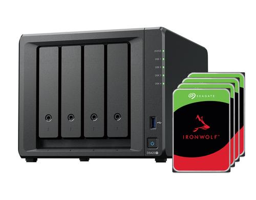 Synology DS423+, 4-bay NAS inkl. 4x 2TB HDD Seagate IronWolf