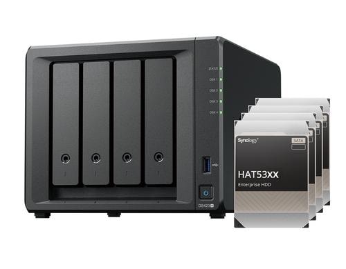 Synology DS423+, 4-bay NAS inkl. 4x 4TB HDD Synology Ent. HAT53x