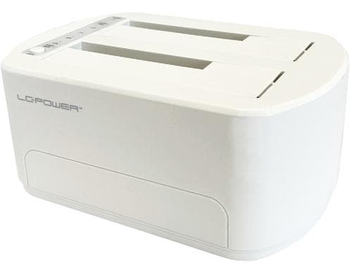 LC-Power LC-DOCK-U3-IV, SATA  HDD Dock. USB 3.2, weiss