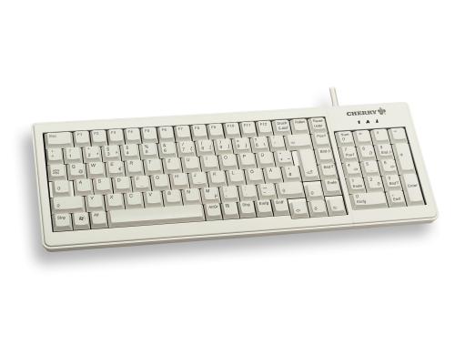 Cherry XS Complete Keyboard G84-5200 Klein, flach und extrem robust  USB & PS/2