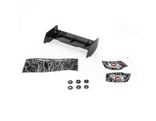 Hobbytech 1/10 off road black plastic wing 