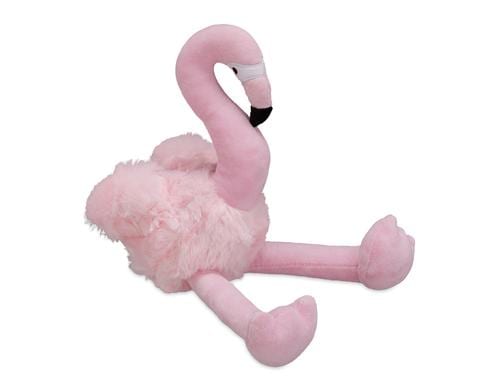 relaxdays Trstopper Flamingo Polyester, ca. 23 x 15 x 26 cm