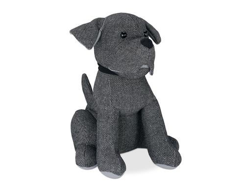 relaxdays Trstopper Hund Polyester, ca. 33 x 26 x 29,5 cm