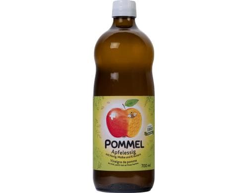 Apfel-Essig mit Honig, Molke und Krutern 7dl