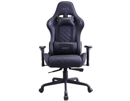 onit Office-/Gaming-Stuhl deepblack tiefschwarz