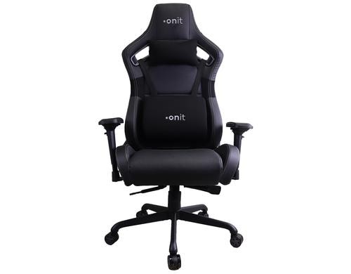 onit Office-/Gaming-Stuhl Premium schwarz+grau