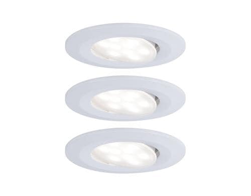 Paulmann EBL Set Calla BBC rund weiss matt dim LED 3x680lm 4000K 6W weiss 230V