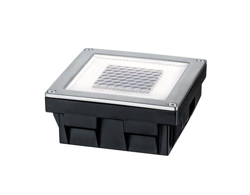 Paulmann Outdoor Solar Cube Edelstahl/klar LED 1x0,24W 100x100mm IP67