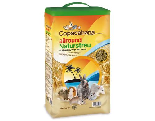 Copacabana Natureinstreu 21kg fr Kaninchen, Nager, ca. 60l