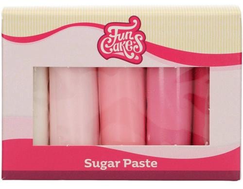 FunCakes Fondant Rosa Tne 5 Rollen (500g)