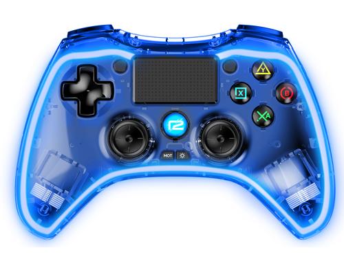 ready2gaming PS4 Wireless Pro Pad X blue RGB LED, Wireless