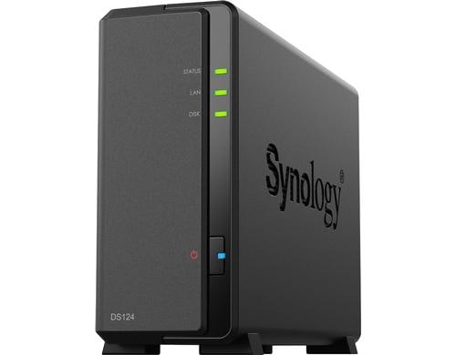 Synology DS124, 1-bay NAS ohne Harddisk