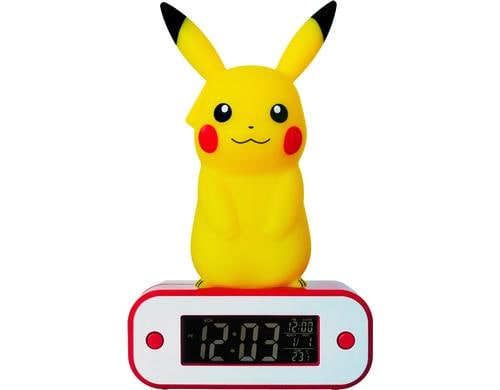 Teknofun Pokmon - Digitaler Wecker Pikachu LED-Lampe