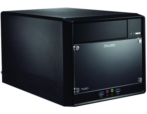 Shuttle Barebone SH610R4, schw., S. 1700 Intel H610, 2x DDR4-3200