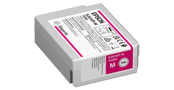 Epson Tintenpatrone SJIC42P-M Magenta zu C4000MK/BK, 50ml, C13T52M340