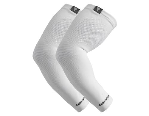 Arm Sleeves weiss, Grsse M