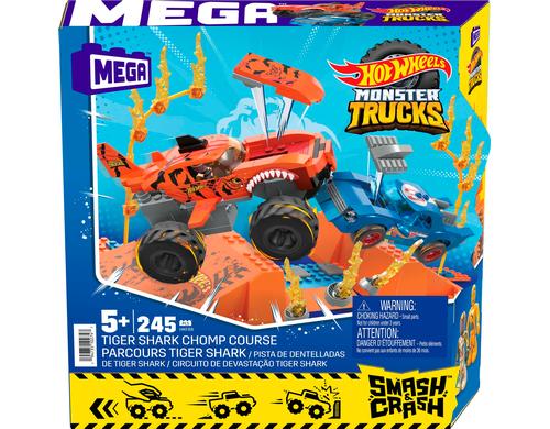 MEGA Monster Trucks Tiger Shark Crash 