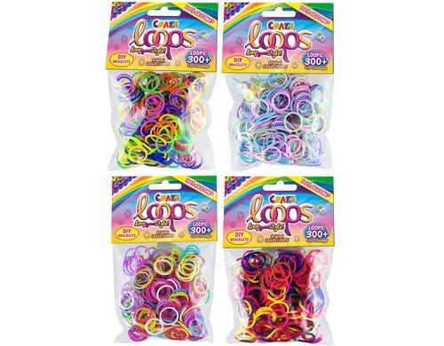 CRAZE Loops Refill Pack 300 assortiert