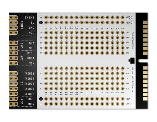 OXON Oxocard Connect Veroboard Cartridge Experimentier-Ltplatine