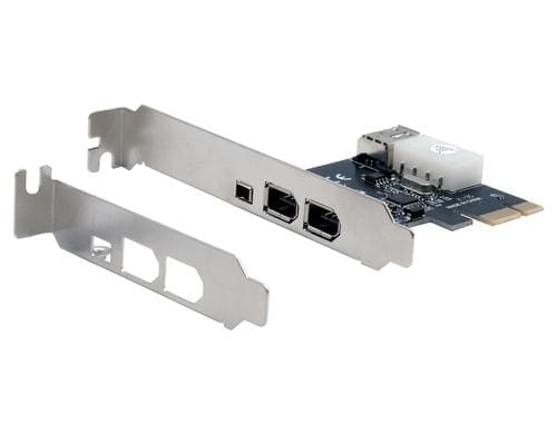 Exsys PCIe FireWire 1394a Karte, 3+1 Ports (Via Chipsatz) inkl. Low Profile Bracket