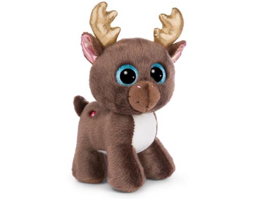 Rentier Chocolate Mousse 17cm NICI Eyes Charming Edition