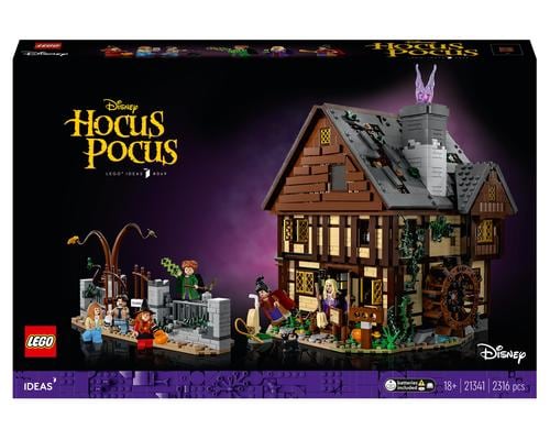 LEGO Disney Hocus Pocus Alter: 18+ Teile: 2316