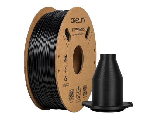 Creality Filament ABS Hyper Schwarz 1.75mm Filament, 1Kg, Schwarz, 210-250C