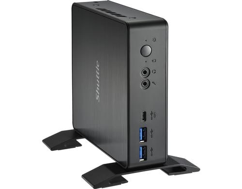 Shuttle nano Barebone NC40U schwarz Intel Celeron 7305, 2x DDR4 SO-DIMM