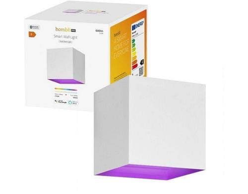 Hombli Outdoor Smart Wall Light - white 2x3W, 600lm, 10x10x10cm, RGB+CCT